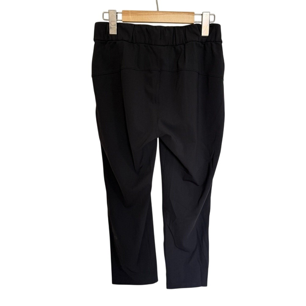 Lululemon Stretch Mid-rise  Tapered Pant Inseam 23 Black (Size 4) - Picture 5 of 7